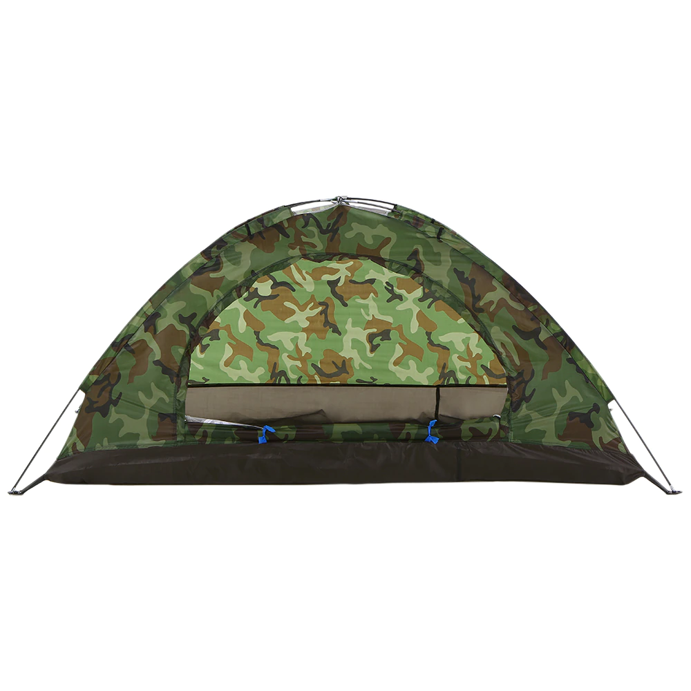 Cheap Goat Tents Camping Tent For 2 Person Single Layer Outdoor Portable Camouflage Beach Tents Outdoor Camping Accessories Zelt Outdoor Tents 